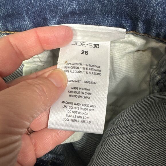 Joe's Jeans Straight Leg Women Jeans - Blue - Picture 6 of 8